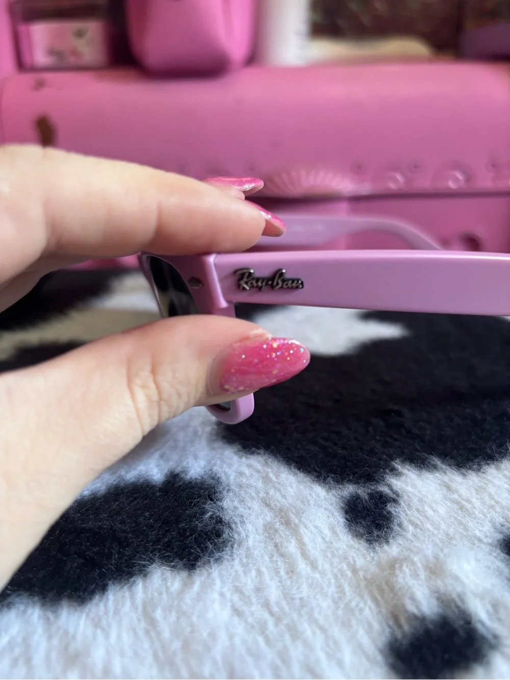 Ray-Ban Pink Wayfarer Sunglasses